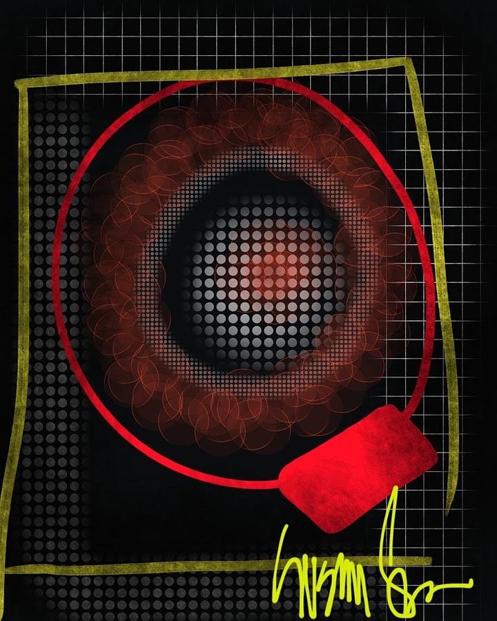 The Red Zone Digital Art by Susan Fielder