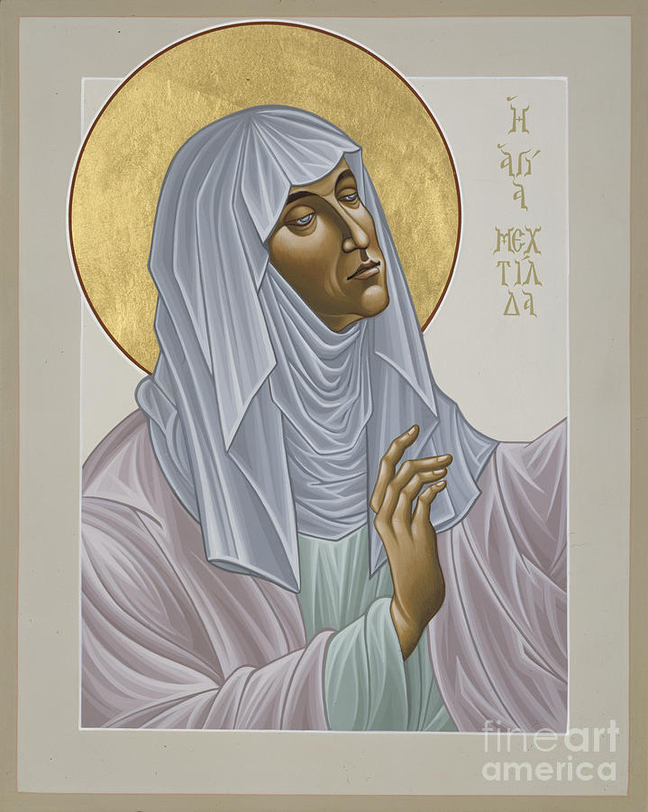 The Servant of God Mechtild of Magdeberg 052 Painting by William Hart McNichols