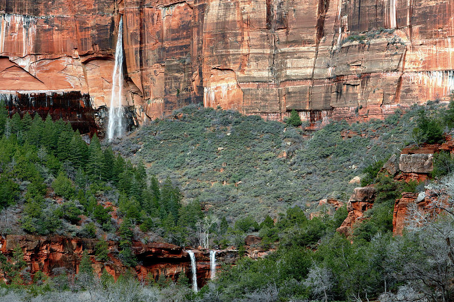 Twin Falls Photograph by Nicholas Blackwell