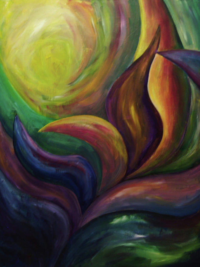 Unfolding Painting by Ellen Eschwege