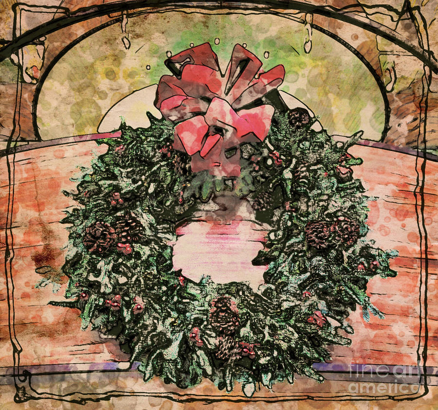 Joyful Wreath Photograph by Onedayoneimage Photography