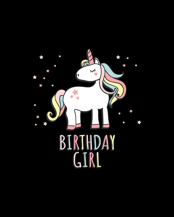 Birthday Girl #1 Digital Art by Flippin Sweet Gear