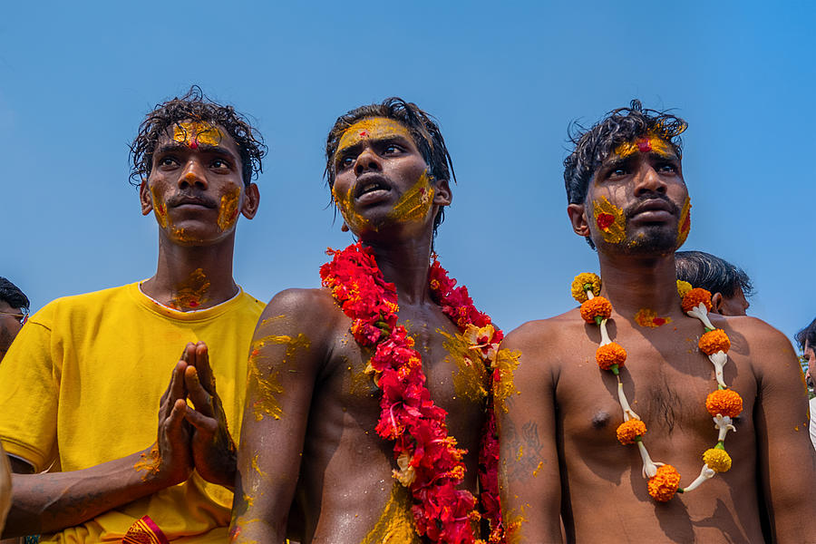 Face Of Devotees #1 by Kuntal Biswas