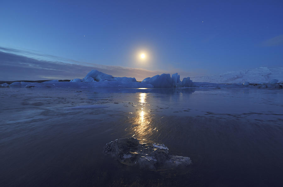 Jokulsarlon Lagoon, Iceland #1 Digital Art by Fortunato Gatto