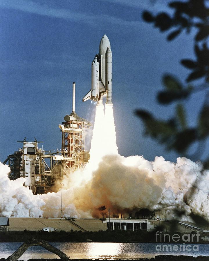 Launch Of First Space Shuttle Sts-1 #1 by Nasa / Science Photo Library