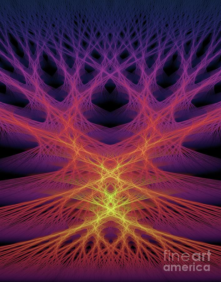 Network Connections Abstract Illustration #1 by David Parker / Science ...