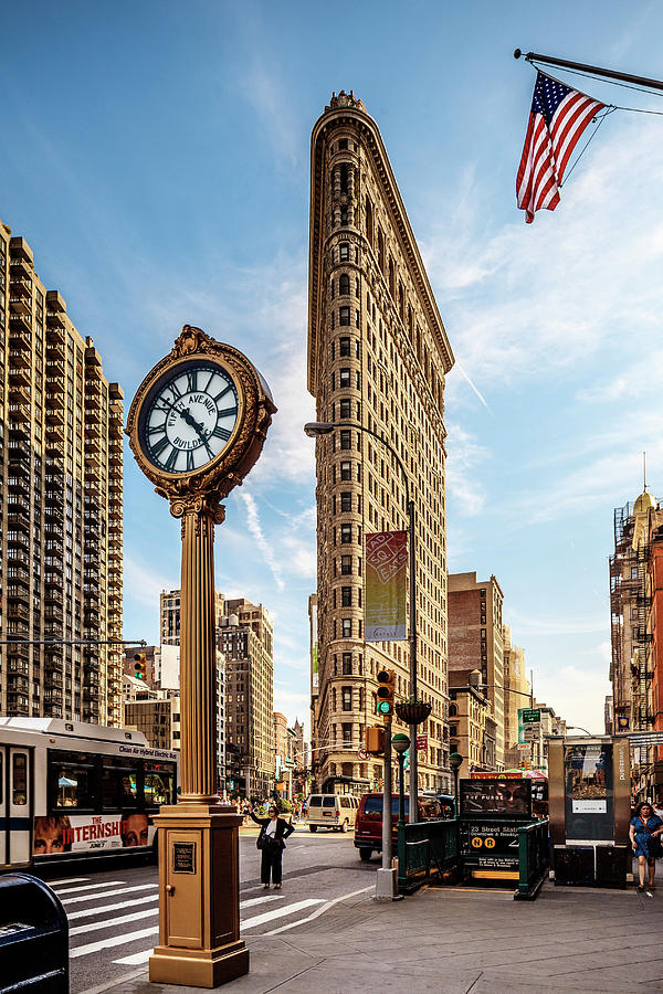 New York City, Flatiron District #1 Digital Art by Antonino Bartuccio
