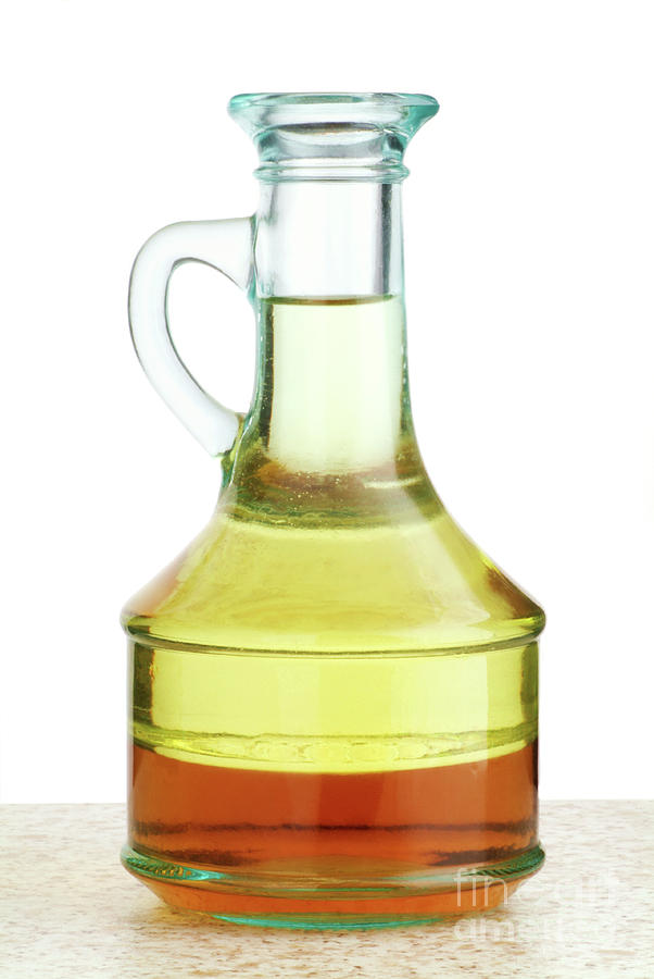 Oil And Vinegar Salad Dressing #1 by Martyn F. Chillmaid / Science Photo  Library