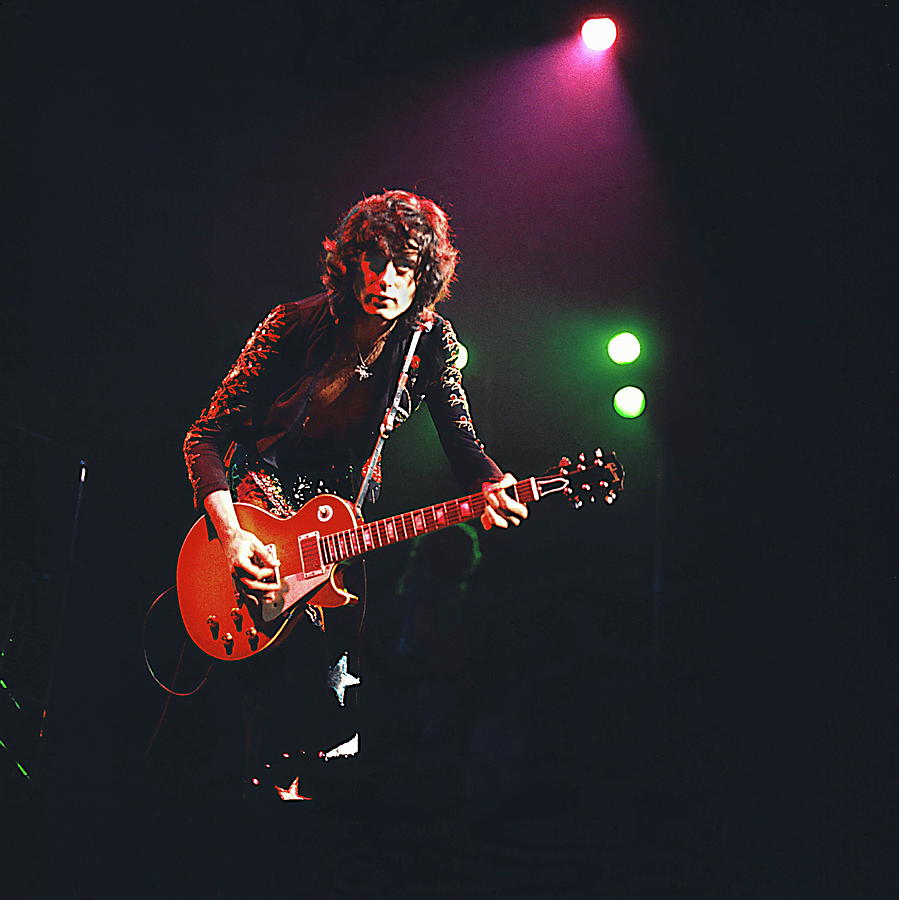 Photo Of Jimmy Page And Led Zeppelin #1 by David Redfern