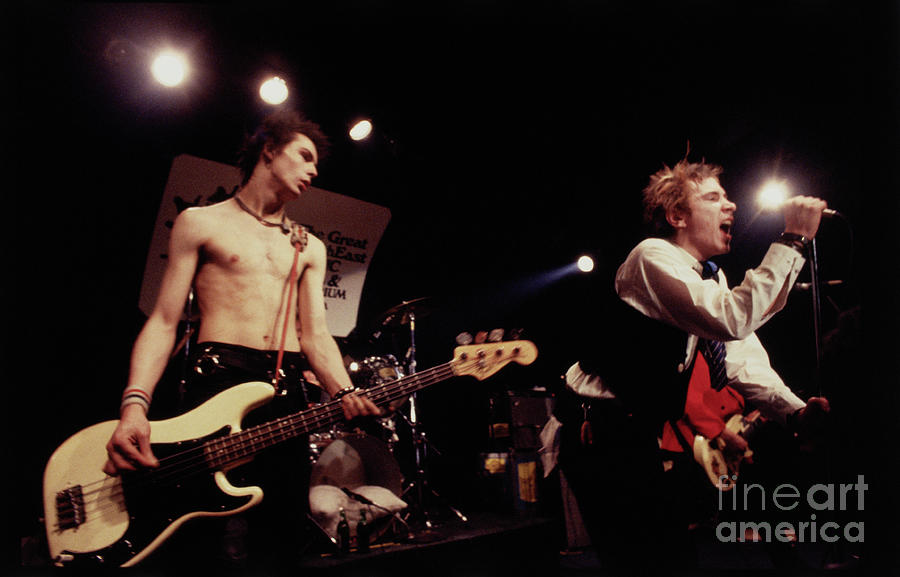 Sid Vicious And Johnny Rotten #1 by Bettmann