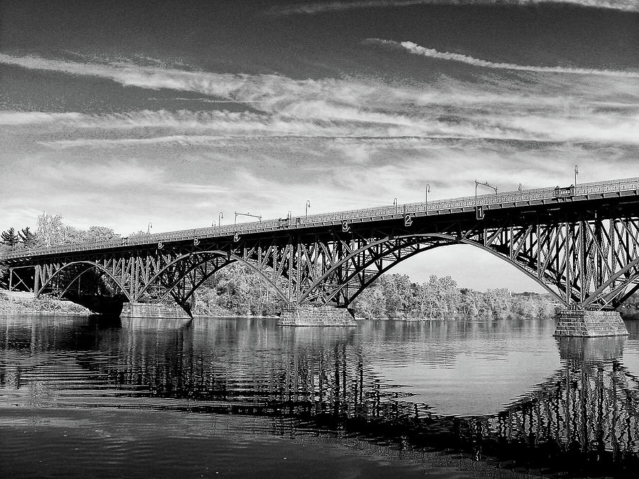 Strawberry Mansion Bridge #1 Photograph by Louis Dallara