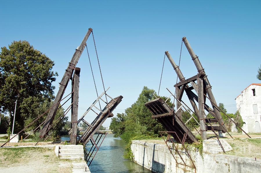 Wooden Drawbridge #1 by Chris Hellier / Science Photo Library