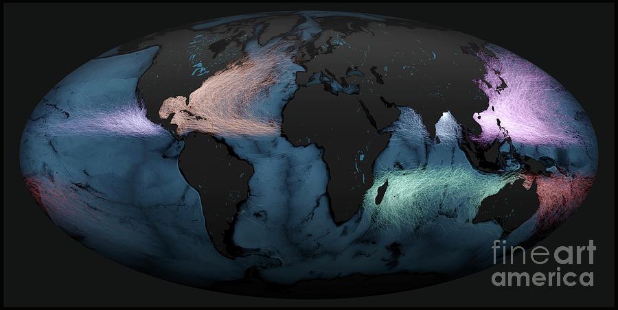 World's Storms Between 1842 And 2017 #1 by 