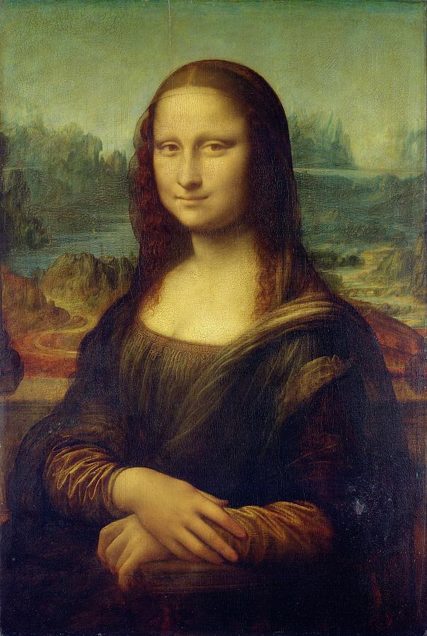 Mona Lisa by Leonardo da Vinci Painting - Mona Lisa by Leonardo Da Vinci
