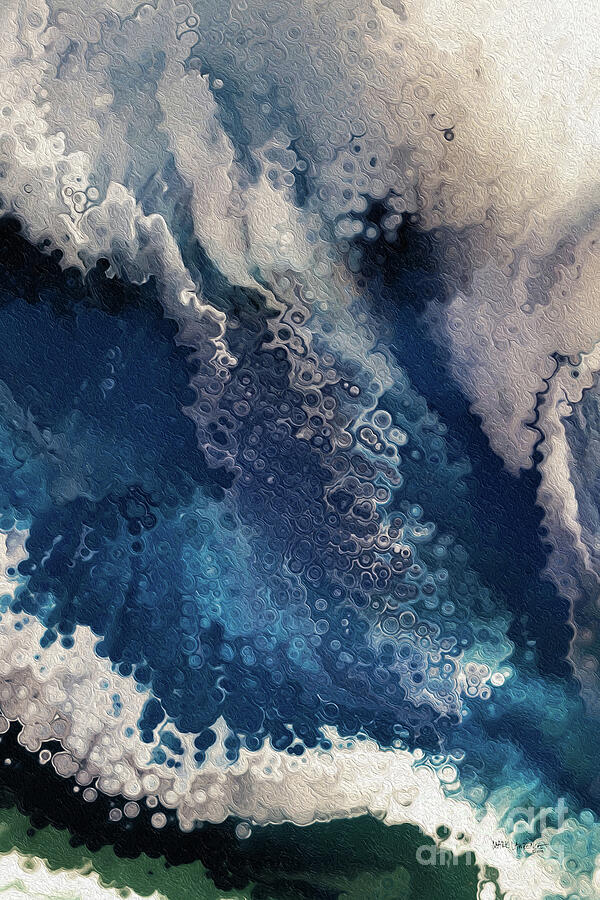 2 Corinthians 4 16. Seeing The Invisible. Modern Christian Wall Art Painting by Mark Lawrence