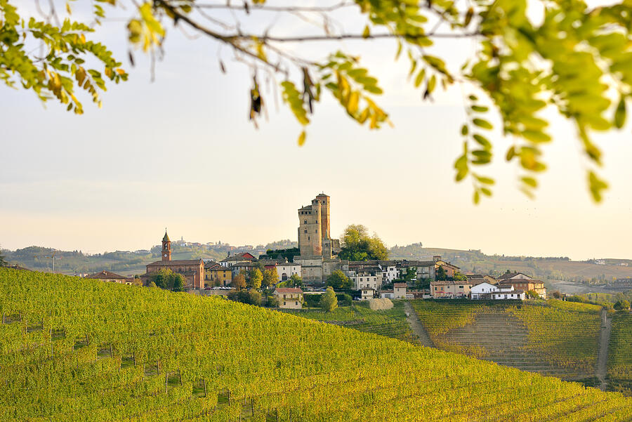 Italy, Piedmont, Cuneo District #2 Digital Art by Claudio Leolini