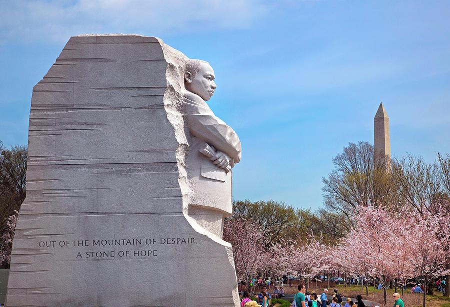 Mlk Jr Memorial, Washington Dc #2 Digital Art by Milton Photography