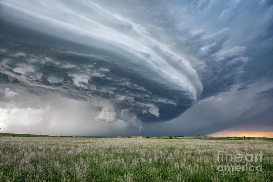 Supercell Thunderstorm #28 by Roger Hill / Science Photo Library