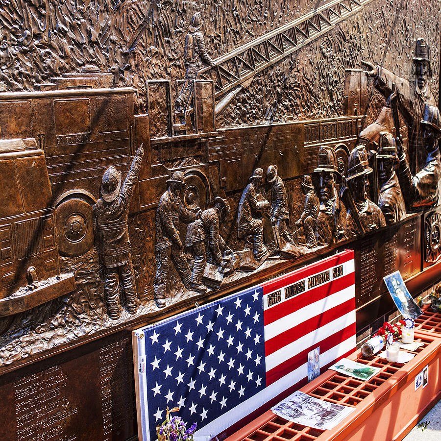 911 Memorial, Nyc #3 Digital Art by Antonino Bartuccio
