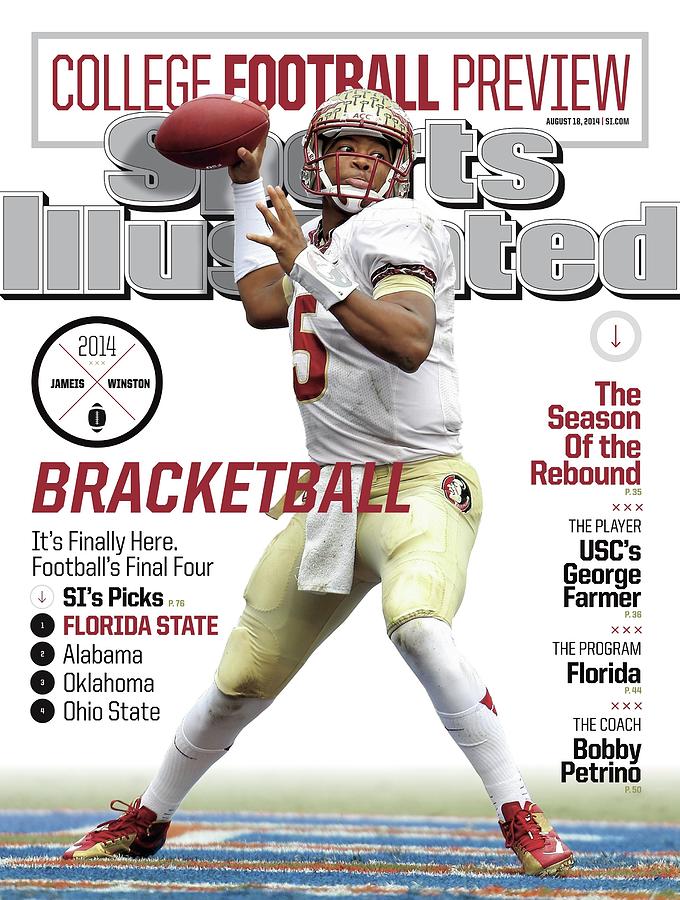 College Football Preview Cover Photograph - Bracketball 2014 College Football Preview Issue Sports Illustrated Cover #3 by Sports Illustrated