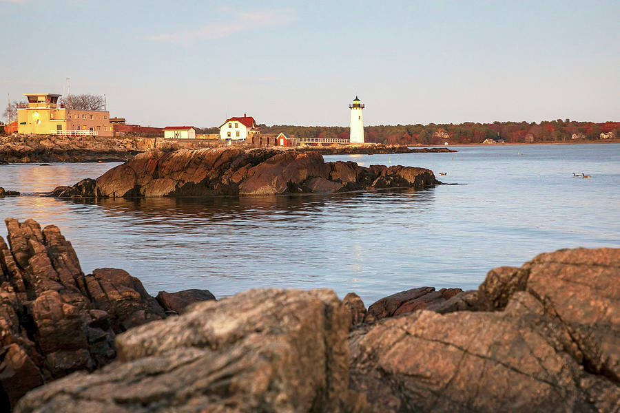 New Hampshire, New Castle, Portsmouth Harbor Lighthouse #3 Digital Art by Andres Uribe