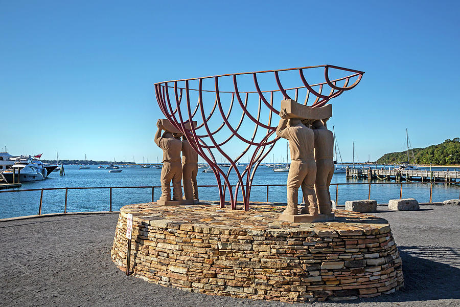 Sculpture, Port Jefferson, Ny #3 Digital Art by Lumiere