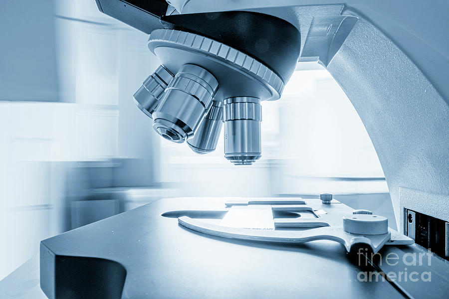 Mircoscope Light Light Microscope #37 by Wladimir Bulgar / Science Photo Library