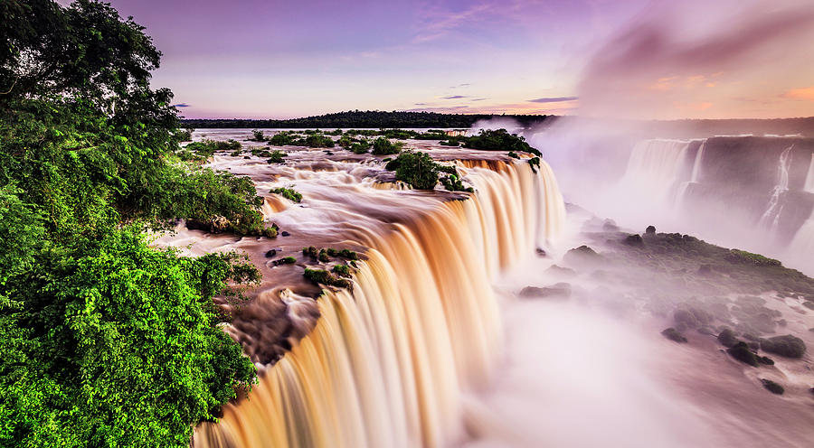 Majestic View of Iguazu Falls Digital Art - Iguazu Falls #39 by Antonino Bartuccio