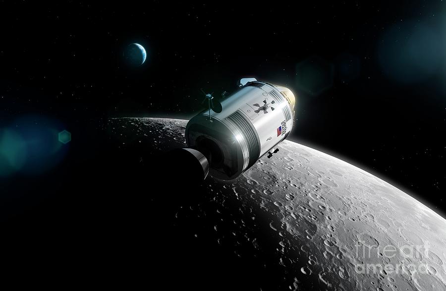Apollo Command And Service Module #4 by Mark Garlick / Science Photo ...
