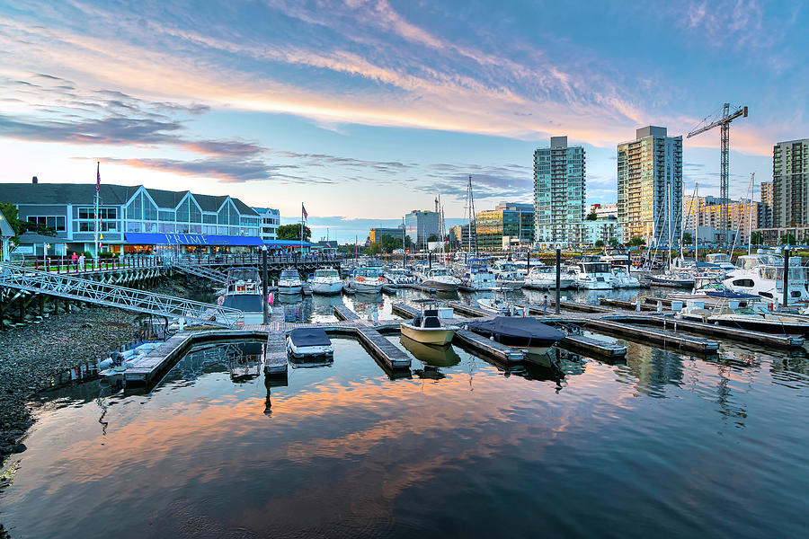 Marina, Stamford, Connecticut #4 Digital Art by Laura Zeid