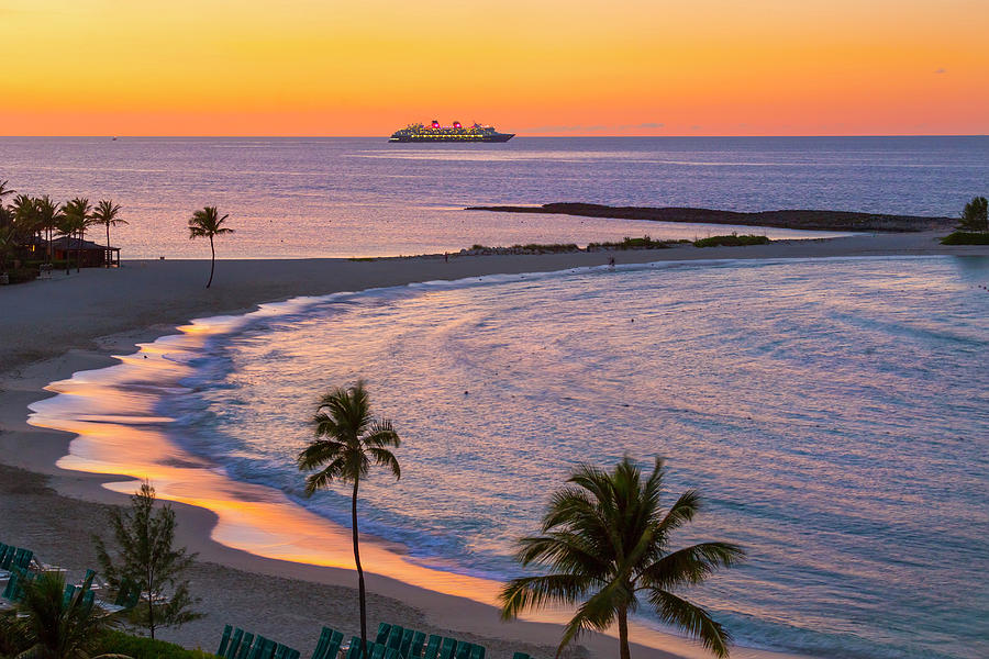 Tropical Beach With Palm Trees #4 Digital Art by Pietro Canali