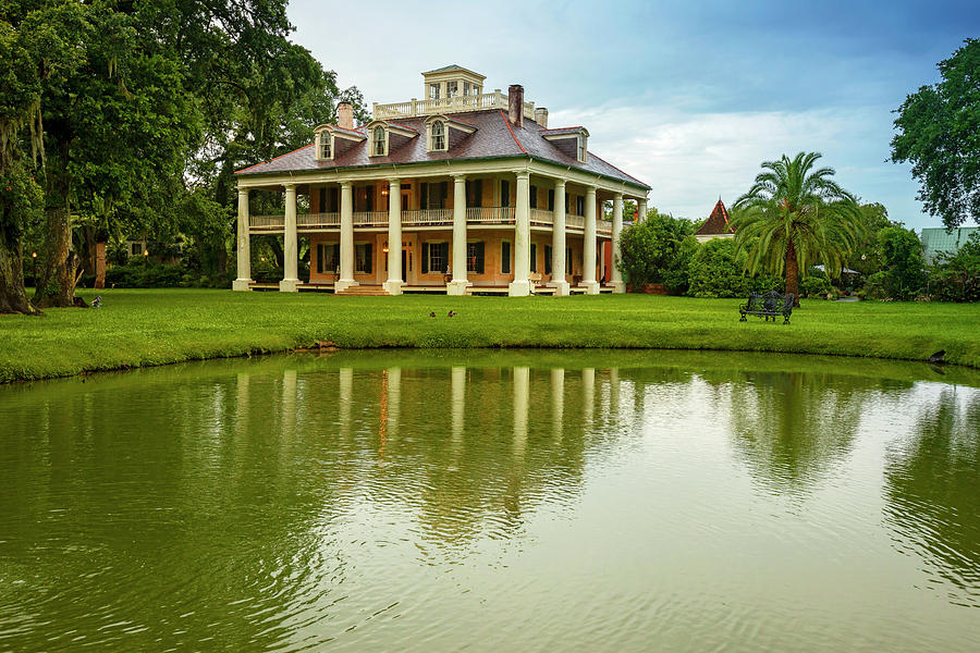 Houmas House, Darrow, Louisiana #5 Digital Art by Claudia Uripos