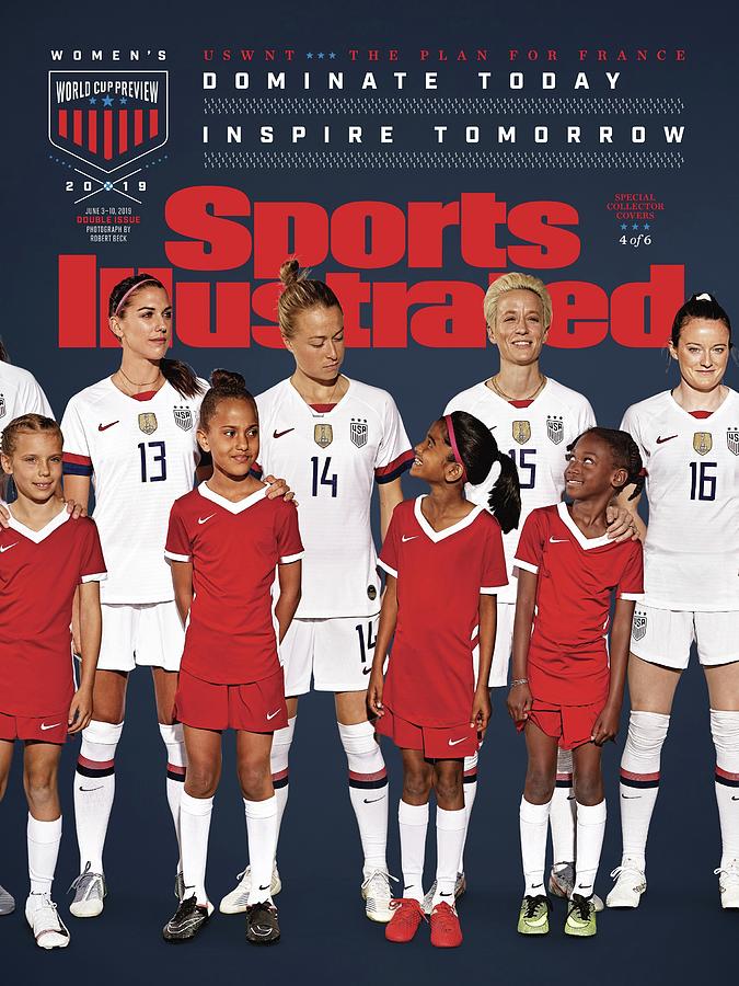 Women's Soccer Team on Sports Illustrated Photograph - Dominate Today, Inspire Tomorrow 2019 Womens World Cup Sports Illustrated Cover #6 by Sports Illustrated