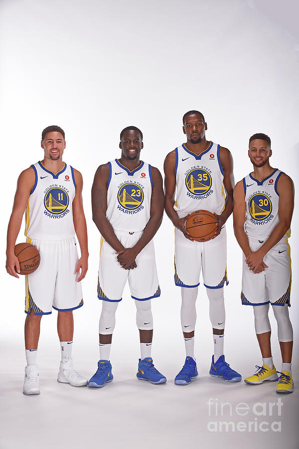 2017-2018 Golden State Warriors ボブルヘッド 2017-18 Golden State Warriors Media Day #9 by Noah Graham