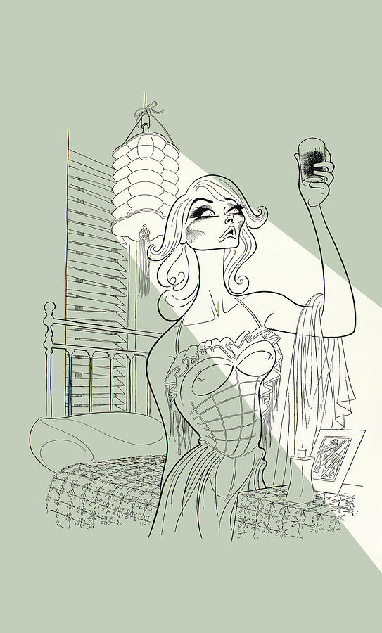 A Streetcar Named Desire Drawing by Al Hirschfeld