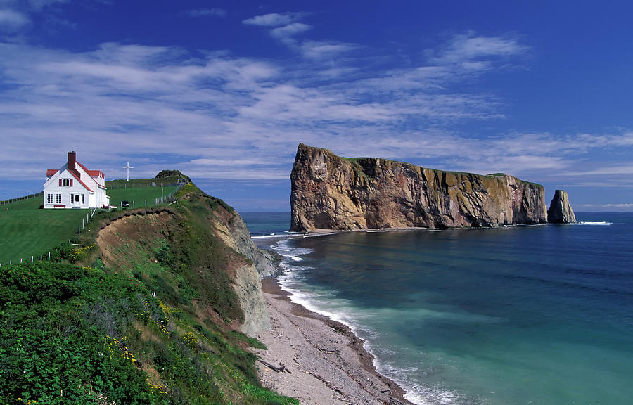 A Stunning View Of The Gaspe Perce Rock by Laughingmango