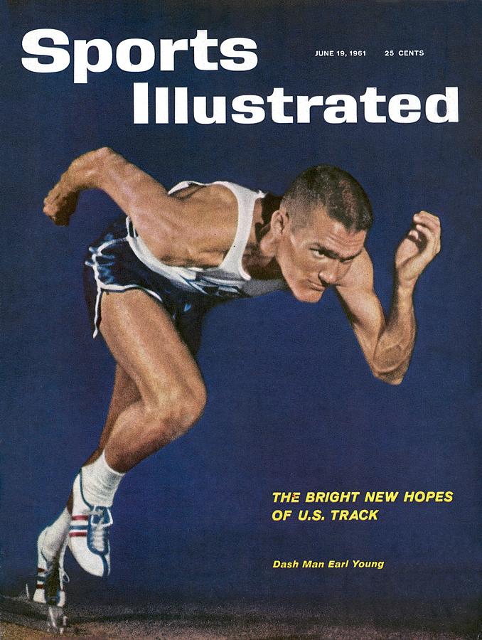 Abilene Christian University Earl Young Sports Illustrated Cover Photograph by Sports Illustrated