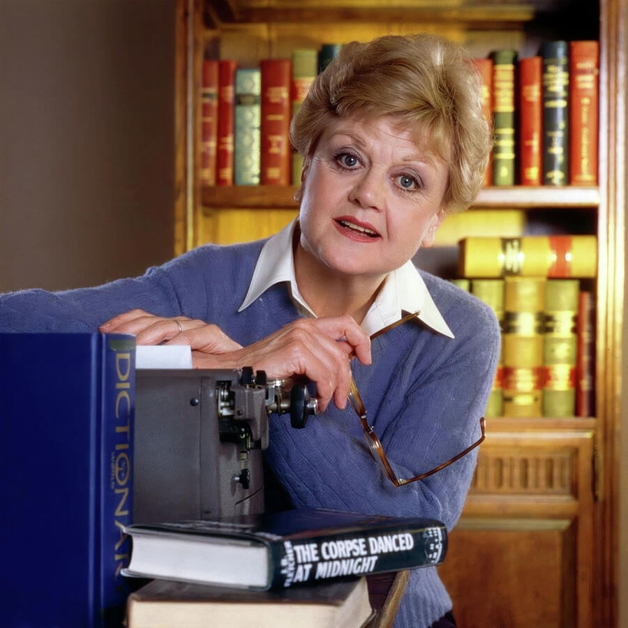 Angela Lansbury as Jessica Fletcher in Murder, She Wrote Photograph by