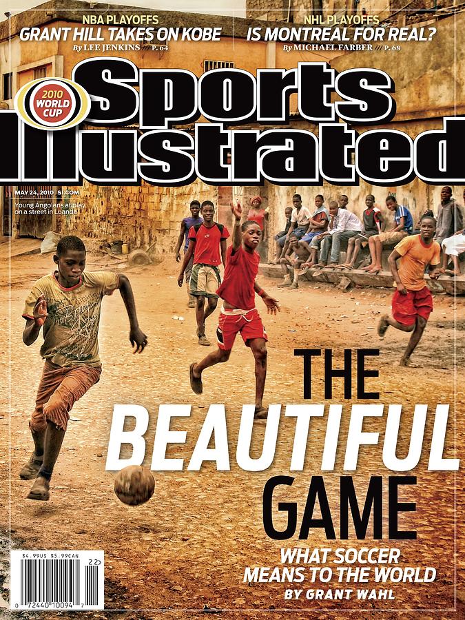 Youth Soccer Enthusiasm in Liberia Photograph - Angolan Boys Playing Soccer Sports Illustrated Cover by Sports Illustrated