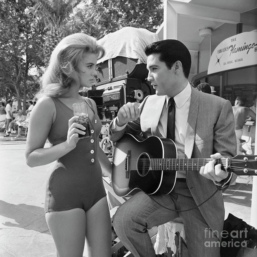 Ann-margret And Elvis by Bettmann