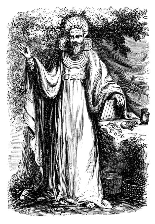 Archdruid Ceremonial Robe by Science Source