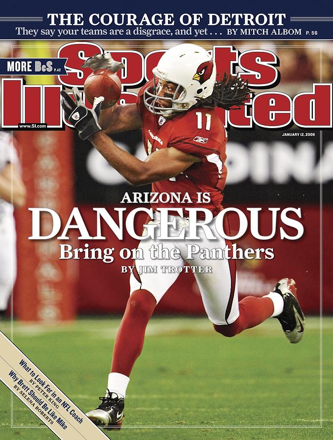 Arizona Cardinals Larry Fitzgerald, 2009 Nfc Wild Card Sports