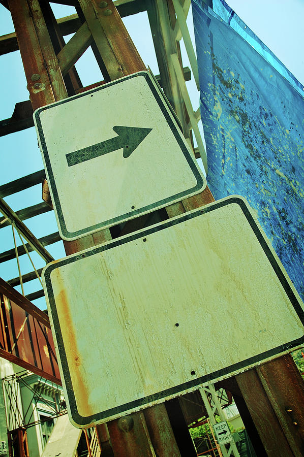 Arrow Sign by Naphtalina