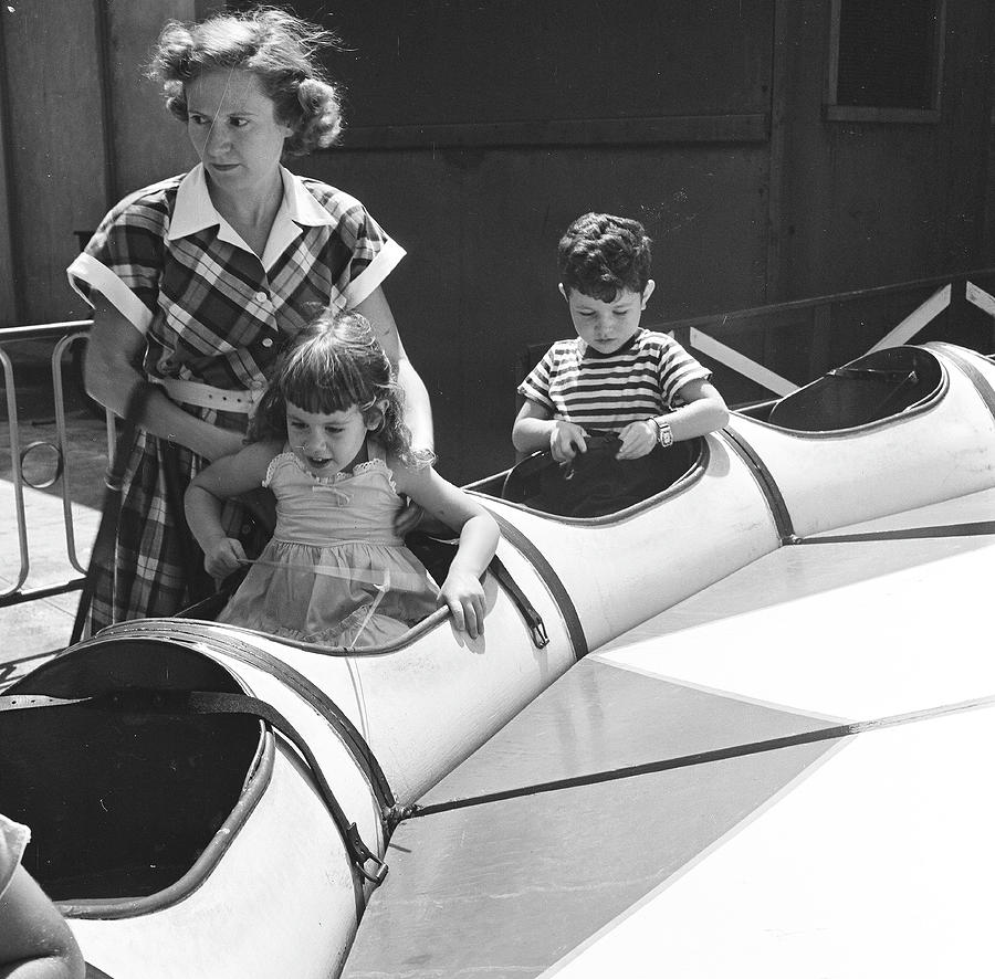 Russel Rae At The Amusement Park by Rae Russel