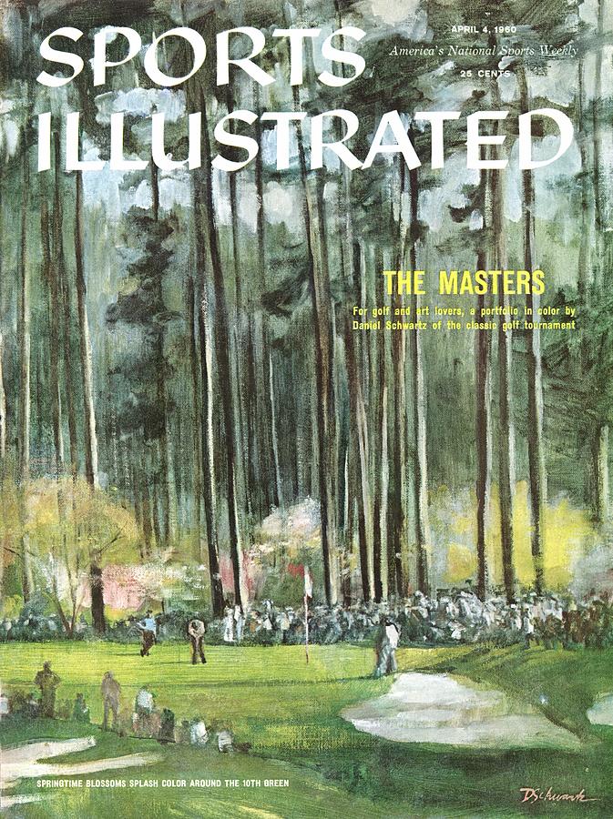 Golfers at the Masters Tournament Photograph - Augusta National Golf Course, 1960 Masters Preview Sports Illustrated Cover by Sports Illustrated