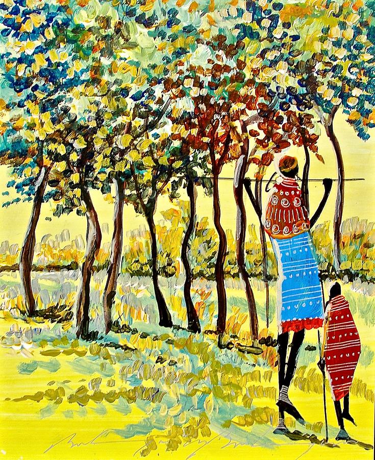 B-270 Painting by Martin Bulinya