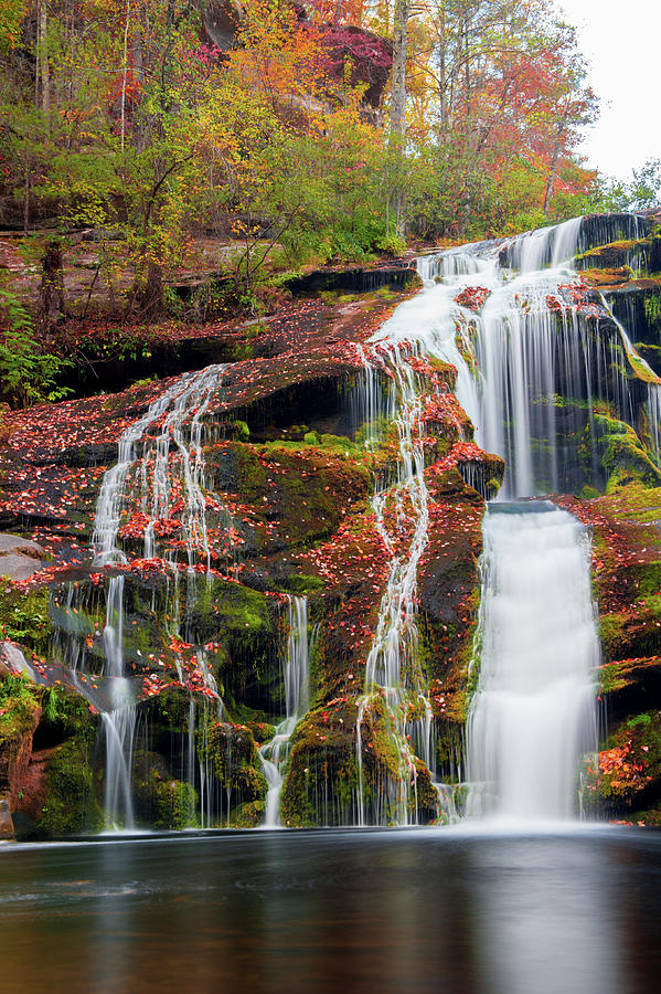 Bald River Falls Photograph by Joe Leone