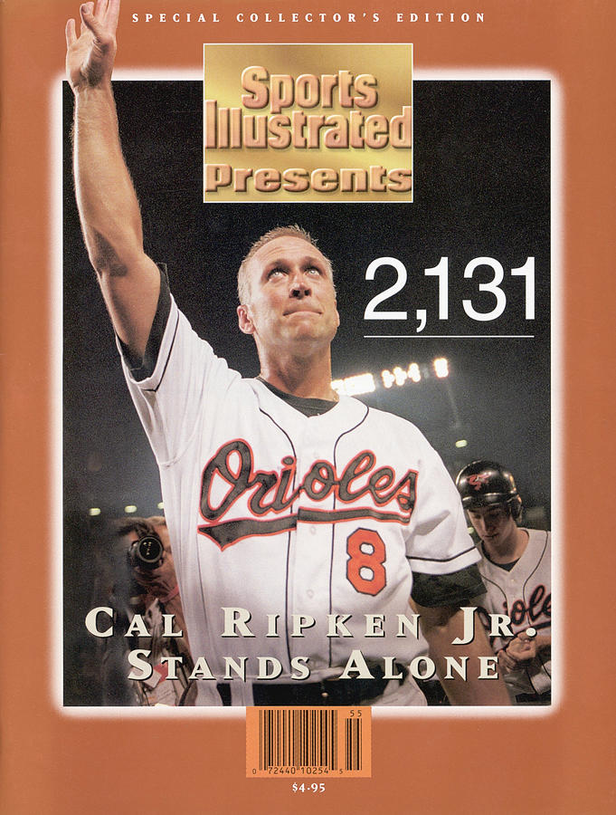 Baltimore Orioles Cal Ripken Jr Sports Illustrated Cover by