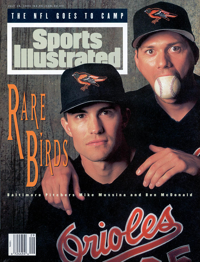 Baltimore Orioles Mike Mussina And Ben Mcdonald Sports Illustrated