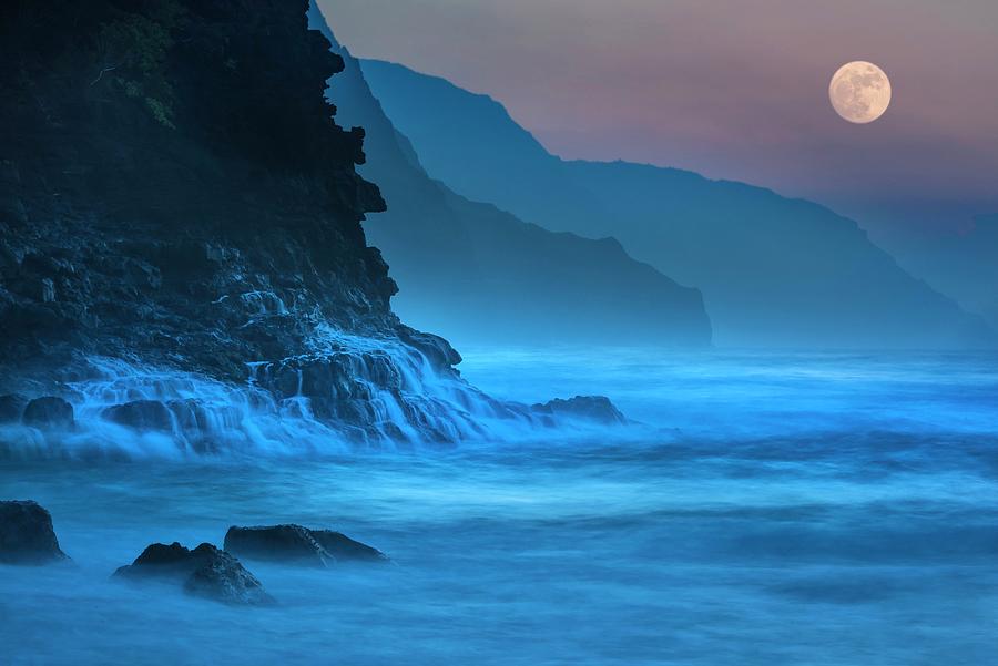 Beach With Cliffs Digital Art by Heeb Photos